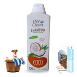 Shampoo Coco Pet Clean 700 Ml Para Cães E Gatos