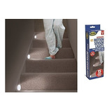 3 luces Con Sensor De Movimiento Para Escaleras Camino Noche