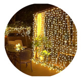 Cortina 6x2 Mts 480 Led Matrimonio Eventos Jardín Navidad 