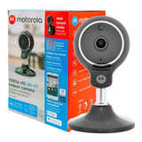 Cámara De Seguridad Motorola Focus71 Wifi Hd 1080 Color Negro