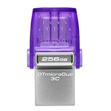Memoria Usb Kingston Datatraveler Microduo 3c 256gb - Usb-c 