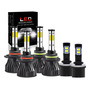 Lbrst 17 Luces Led Para Cabina De Torpedo, Cromadas, Claras.