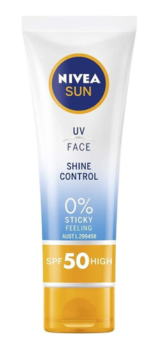 Nivea Sun Uv Sunscreen Face Shine Control Cream For Mat Look