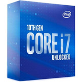 Processador Intel Core I7-10700k 3.8ghz(turbo 5,10ghz) 10ªge