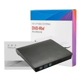 Gravador Cd/dvd Externo Usb 3.0 Slim Mac Note Ultrabook Pc