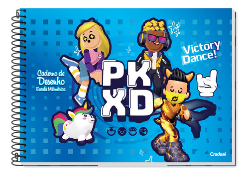 Caderno Milimetrado De Desenho E Cartografia Jogo Pkxd 80fls | Parcelamento sem juros