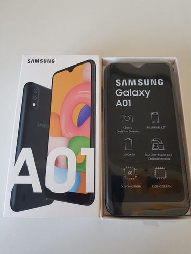 Celular Samsung Galaxy A01 Preto Usado