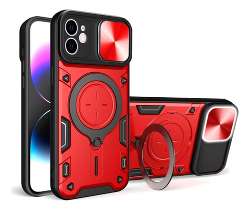 Funda Estuche Antigolpe Con Soporte Compatible Con iPhone 11