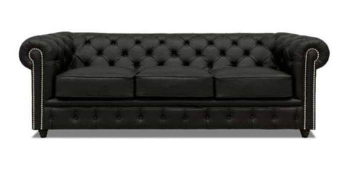 Sillon Chesterfield Sofá Artesanal 3 Cuerpos Fabrica