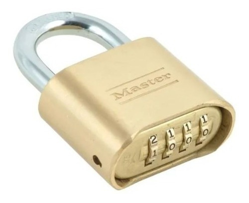 Candado De Combinación Numérica Master Lock 175d Dorado