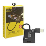 Tarjeta Capturador De Audio Y Video Hdmi 1080hd A Usb 3.0