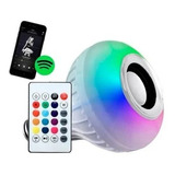 Lampara Control Remoto Luz Led Rgb Parlante Bluetooth 220v