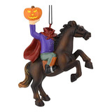 Caballo Sin Cabeza Con Calabaza Halloween/adornos De Navidad