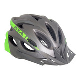 Capacete Ciclismo Bike Mtb Speed Gta Sinalizador Led Verde