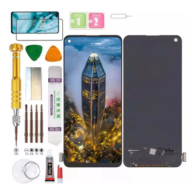 Pantalla Para Reno 5 Lite\u002F 6 Lite\u002F 5 Z\u002F Realme 8 Pro CPH2205 CPH2365 CPH2211 OPPO RMX3081 Display (incell Sin Huella Dactilar) | Envío gratis