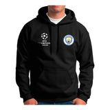 Buzo Saco Con Capota Deportivo Manchester City  Fc Champions