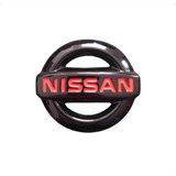 Emblema Nissan Negro Rojo Timon Versa Frontier 
