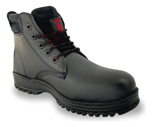 Bota Industrial Casquillo Trabajo Piel 