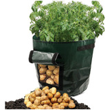 Diy Potato Crecer Plantador Pe Tela Plantación Contenedor Bo