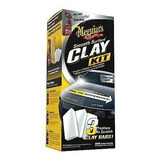 Kit Smooth Surface Clay Meguiars G191700, Arcilla Descontami