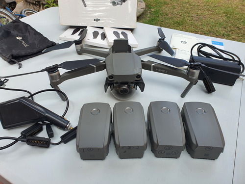 Dji Mavic 2 Zoom Drone Con 4 Bat Filtros Cargador Y Acc
