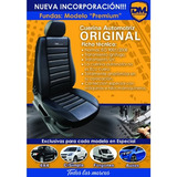 Funda Cubre Asiento Cuerina Vw Saveiro 2010 A 2016 2 Butacas