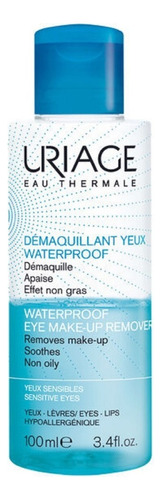 Desmaquillante Bifásico Waterproof Para Ojos 100 Ml Uriage