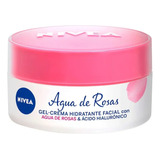 Gel Crema Hidratante Facial Nivea Rosas.hialurónico 50 Ml