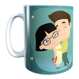 Taza Regalo San Valentín Dia Amor Enamorados Frase Necesito