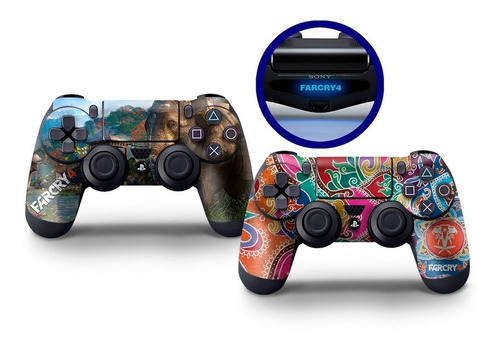 Skin 2 Controles E 2 Lightbars Playstation 4 Far Cry 4