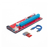 Tarjeta Vertical Riser Btc Usb 3.0 V007s Miner 1-16x Rig