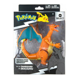 Figura Pokémon - Charizard, Super-articulatado 15cms