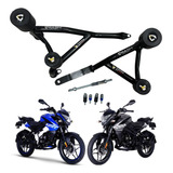 Crash Bar Original Slider Moto Pulsar Ns 160 Negro Jaula Ace