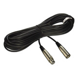 Cable Para Micrófono Shure C50j Hi Flex Baja Impedancia 15m