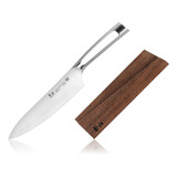 Tn1 Series Juego De Cuchillo De Chef Y Funda De Madera Forja