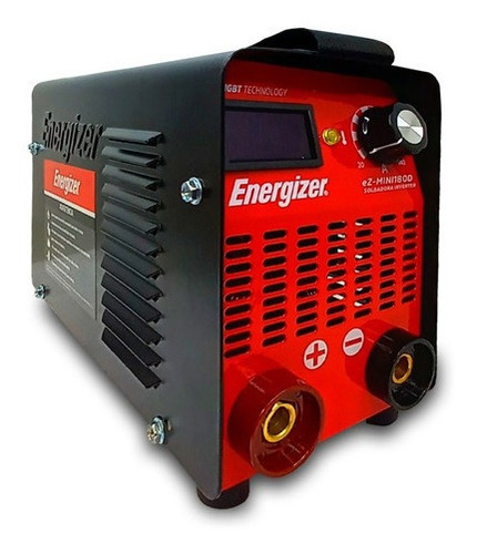 Maquina Para Soldar Energizer Inverter Ez-mini180 140amp Color Rojo