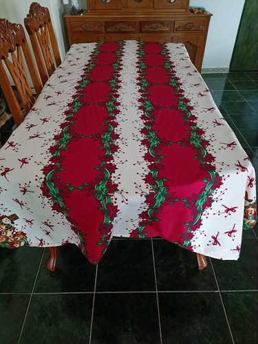 Manteles Navideños 2.50 Mts Por 1.50 Ancho Fabricados Tela