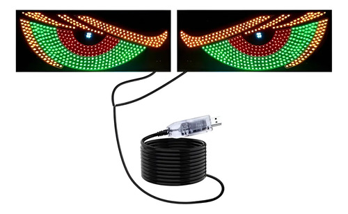 Pantalla Led Ojo Del Diablo Para Coches\u002Fcamiones 2pzs | MercadoLibre