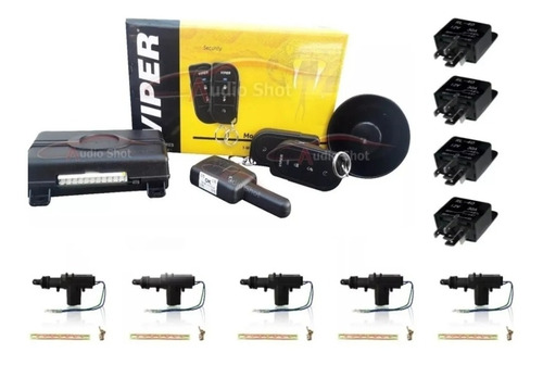 Alarma Viper 3106v + 5 Actuadores  + 4 Relays 