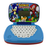 Laptop Infantil Educativo Sonic Bilíngue Candide