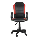 Cadeira Gamer Barata Escritorio Home Office Popmov Attack Cor Vermelho