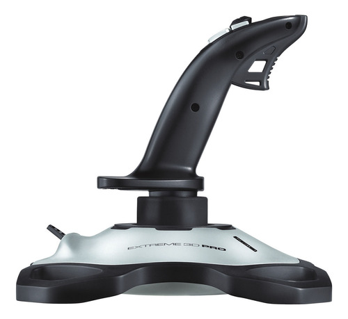 Logitech - Extreme 3d Pro Gaming Joystick - Silver/black