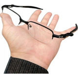 Armação De Grau Oculos Descanso Lupa Molinha X Metal Black I