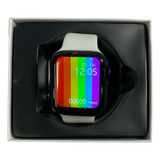 Reloj Smartwatch Grow Home Gr26 Color Blanco Bisel Negro