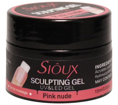 Gel Sculpting Sioux 15g - Pink Nude - Caixa 12un