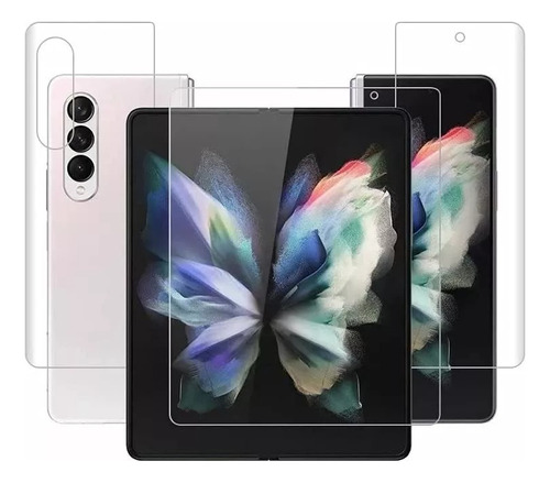 Film Premium 3 En 1 Completo Para Samsung Galaxy Z Fold 4 