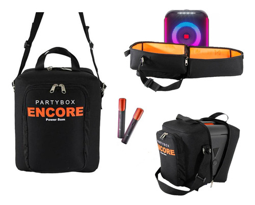 Case Capa Bag Jbl Partybox Encore Essential 2, Proba Da Agua