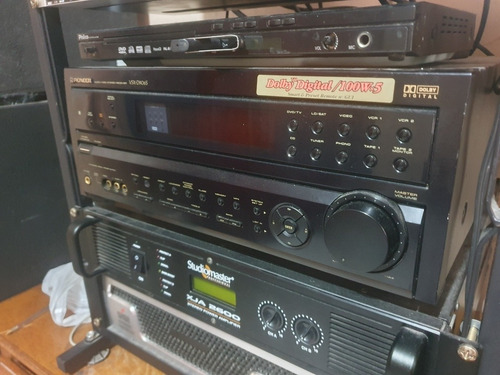 Receiver Pioneer Vsx D906s Funciona Tudo ,não Acende Display