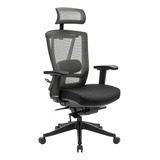 Silla De Escritorio Ofik H1 Ergonómica Mesh Negro