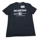 Playera De Hombre Balenciaga Negra Wfp